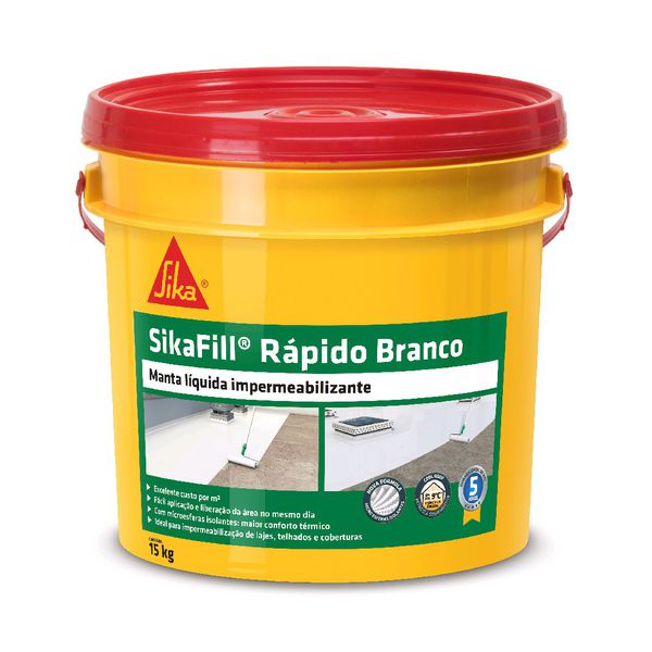 SIKAFILL RÁPIDO BRANCO BALDE 15KG