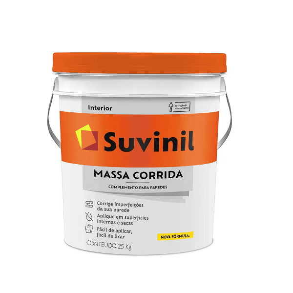 SUVINIL MASSA CORRIDA PVA 25KG BALDE