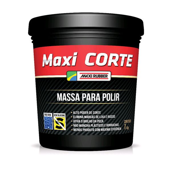 MAXI CORTE MASSA DE POLIR 1KG