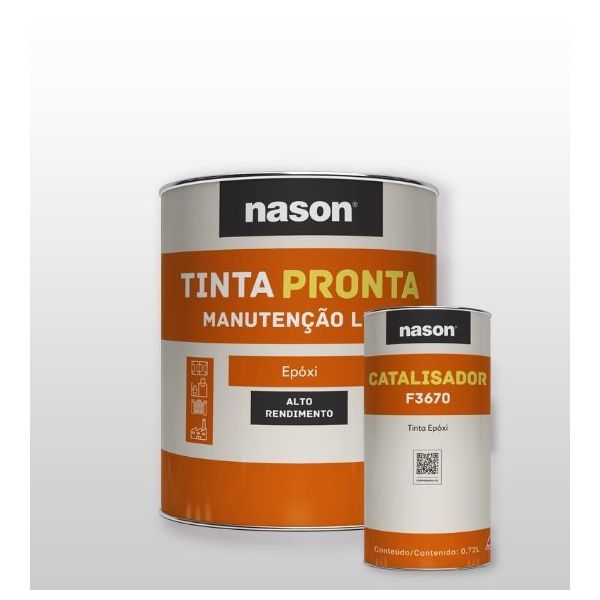 NASON KIT EPOXI CINZA N5 A+B 3,6L