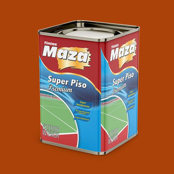 MAZA SUPER PISO PREMIUM VERMELHO SEGURANÇA 18L