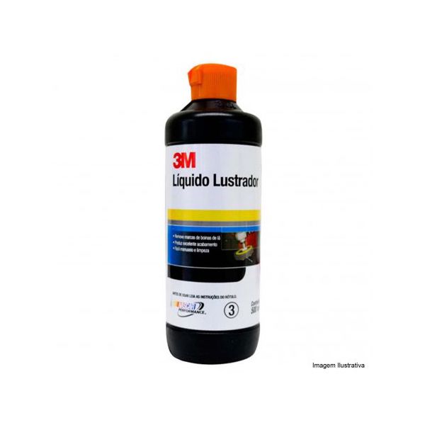 3m liquido lustrador preto 