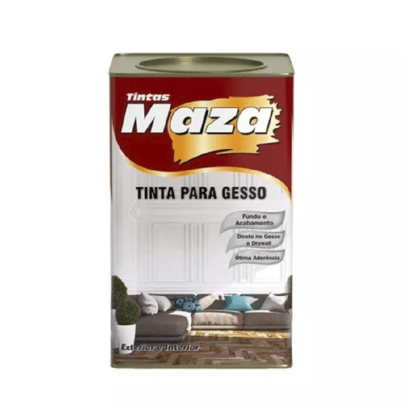 MAZA TINTA P/ GESSO DUPLA AÇÃO 18L