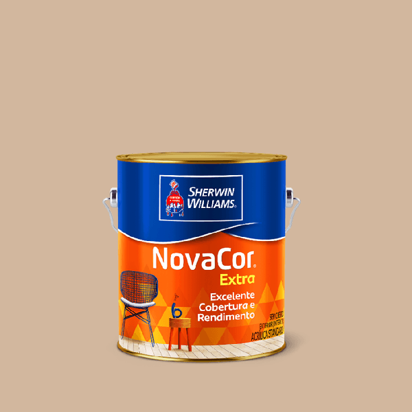 Tinta Acrilica Fosca Novacor Extra Areia 3,6l- Sherwin Williams