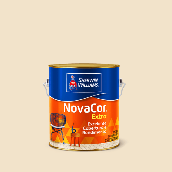 Tinta Acrilica Fosca Novacor Extra PÉrola 3,6l- Sherwin Williams