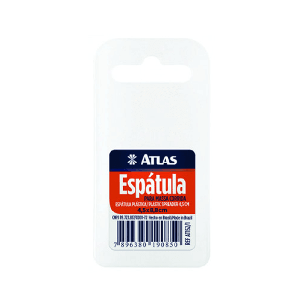 ATLAS APLICADOR DE MASSA 4,5X8,8CM (CELULOIDE)