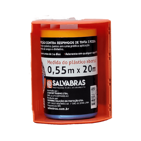 SALVABRAS SALVA PINTURA 0,55X20M C/APLICADOR