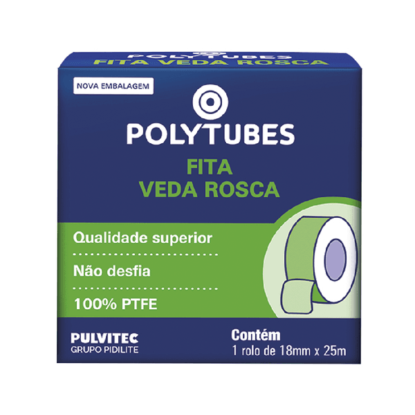 PULVITEC FITA VEDA ROSCA 18MMX25M