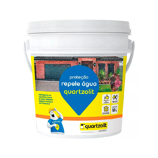 Hidrofugante Quartzolit Repele Agua 18l