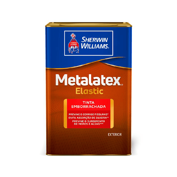 Tinta Emborrachada Metalatex Elastic Branco Acetinado 18l- Sherwin Williams