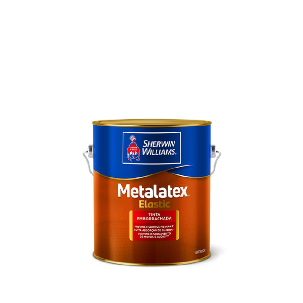 Tinta Emborrachada Metalatex Elastic Branco Acetinado 3,6l- Sherwin Williams