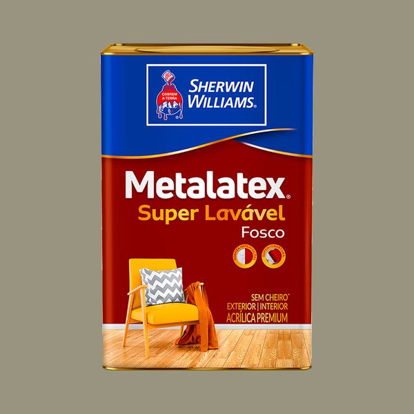 Tinta AcrÍlica Metalatex Fosco Super LavÁvel Concreto 18l- Sherwin Williams