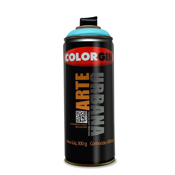 Tinta Spray Colorgin Arte Urbana Azul CÉu