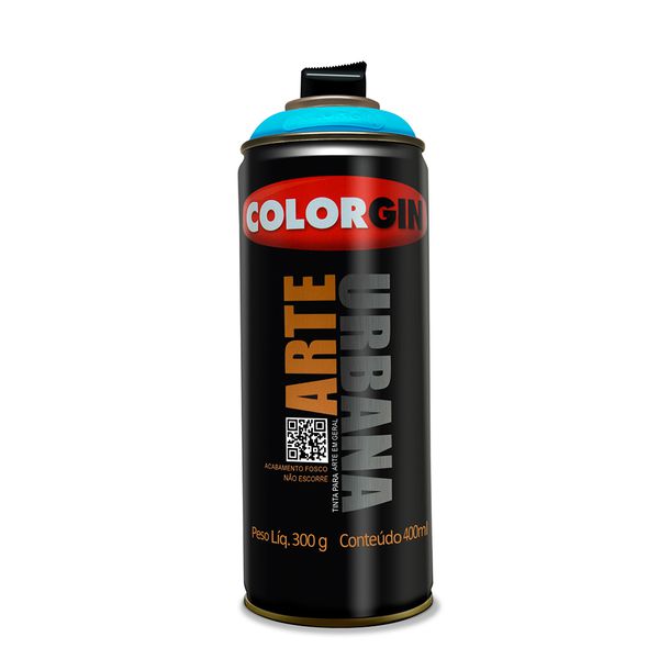 Tinta Spray Colorgin Arte Urbana Azul Europeia