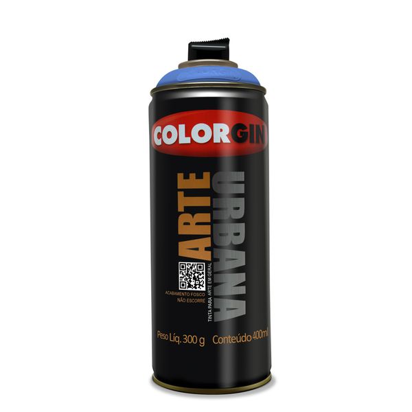 Tinta Spray Colorgin Arte Urbana Azul Netuno