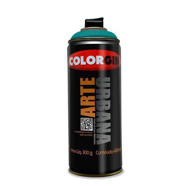 Tinta Spray Colorgin Arte Urbana Azul Petroleo