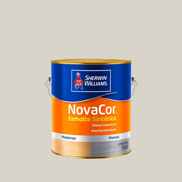 Tinta Esmalte SintÉtico Novacor Brilhante Gelo 3,6l- Sherwin Williams
