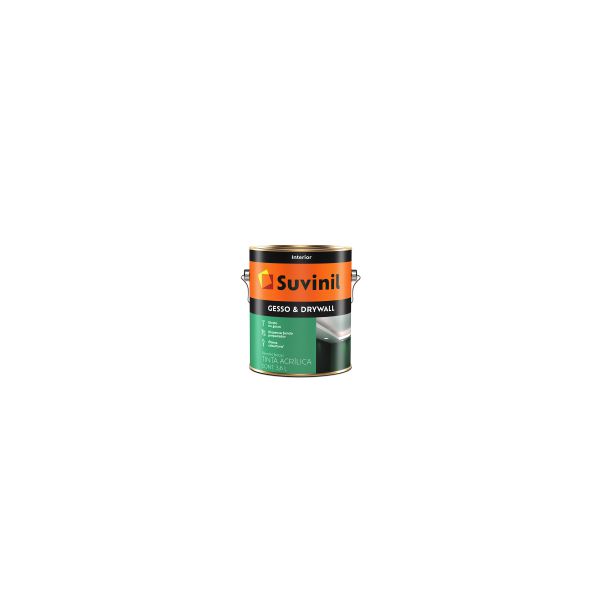 Tinta Acrílica Gesso e Drywall 3,6L - Suvinil