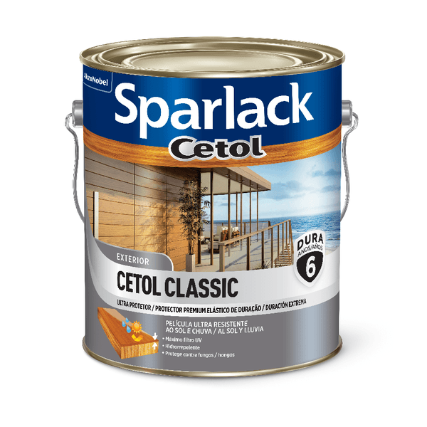 Verniz Cetol Classic Acetinado 3,6L - Sparlack