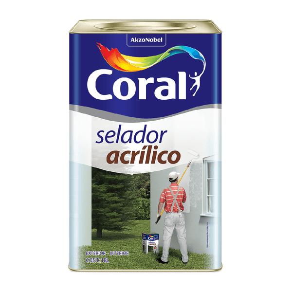 Selador Acrílico 18L - Coral 