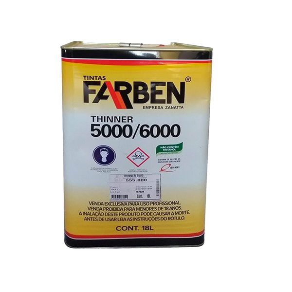 Thinner 5000/5300 18 L Farben