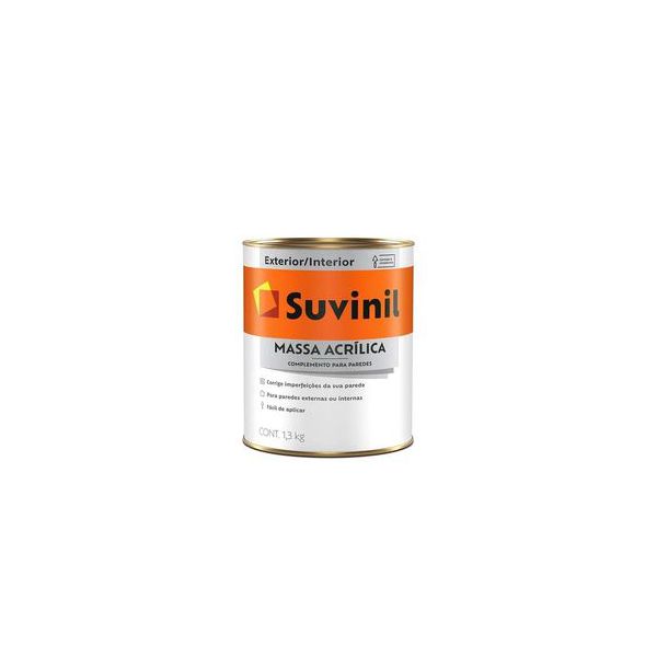 Massa Acrílica 1,3 Kg Suvinil