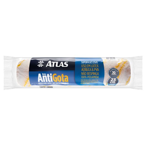 Rolo anti-gota em lã sintética 23cm - 321/10 - Atlas