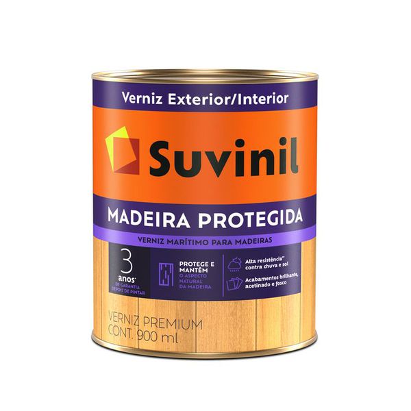 Verniz Premium Madeira Protegida 0,9l - Suvinil