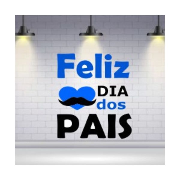 Decoração Dia Dos Pais Adesivo De Parede Vitrine