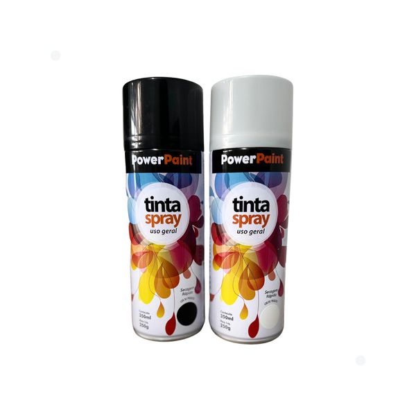 Tinta Spray Secagem Rápida Fácil Prático Eficiente