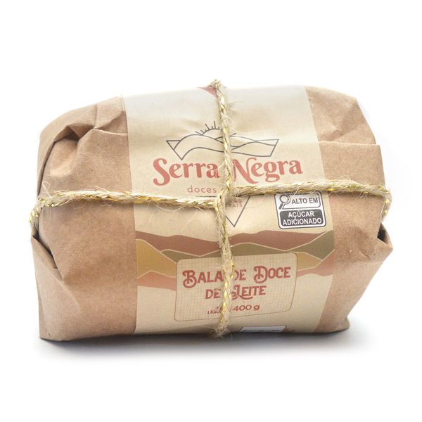 Bala de Doce de Leite Serra Negra 400 gramas