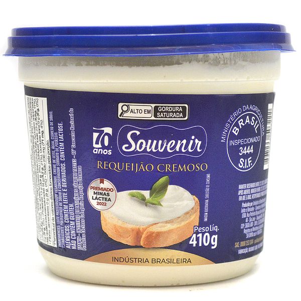 Requeijão Cremoso Souvenir 410g
