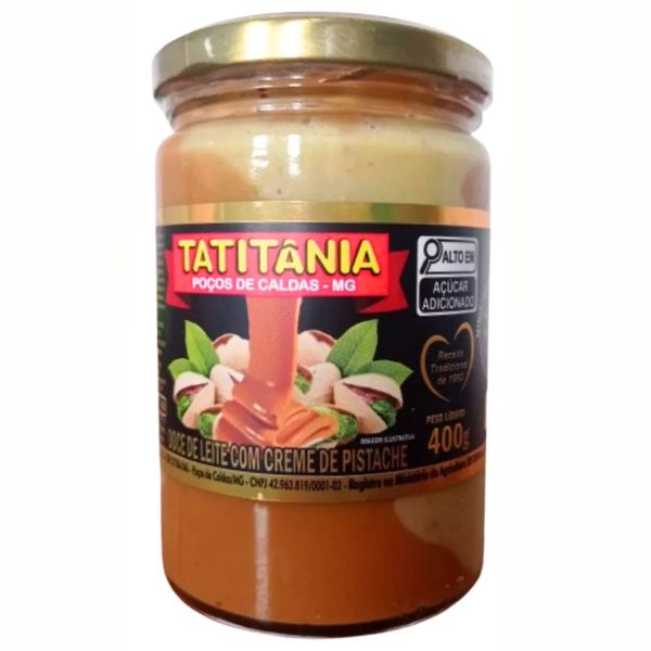 Doce De Leite Tatitânia 400 gramas com Pistache