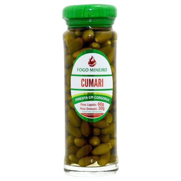 Pimenta Cumari Verde Em Conserva Fogo Mineiro