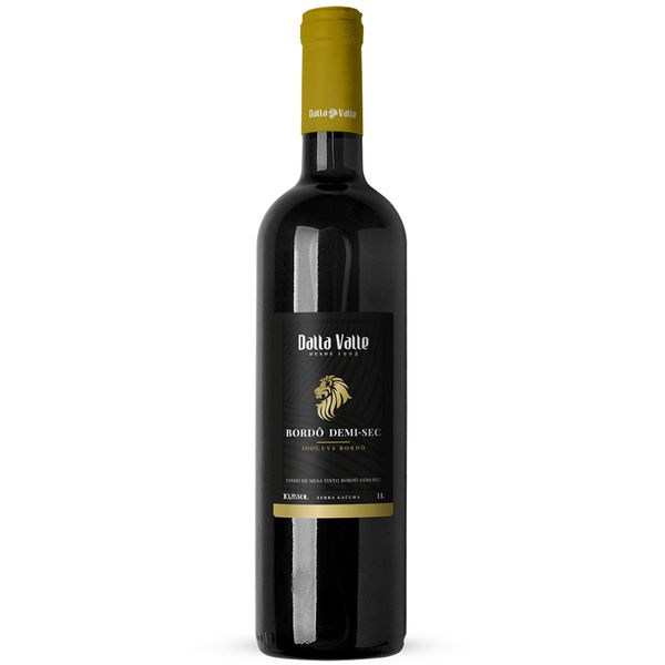Vinho Dalla Valle 1 Litro - Demi-Sec