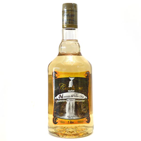 Cachaça Nascente do Velho Chico Bálsamo Ouro 1 Litro