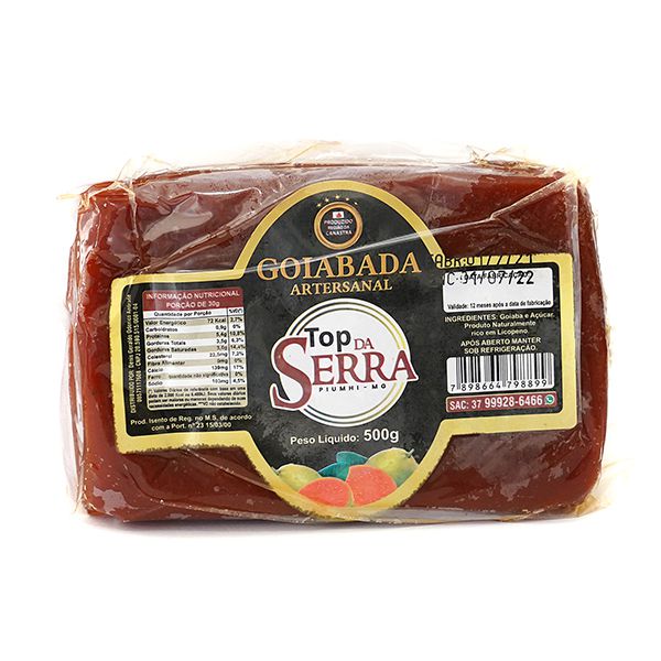 Goiabada Top Da Serra 500g