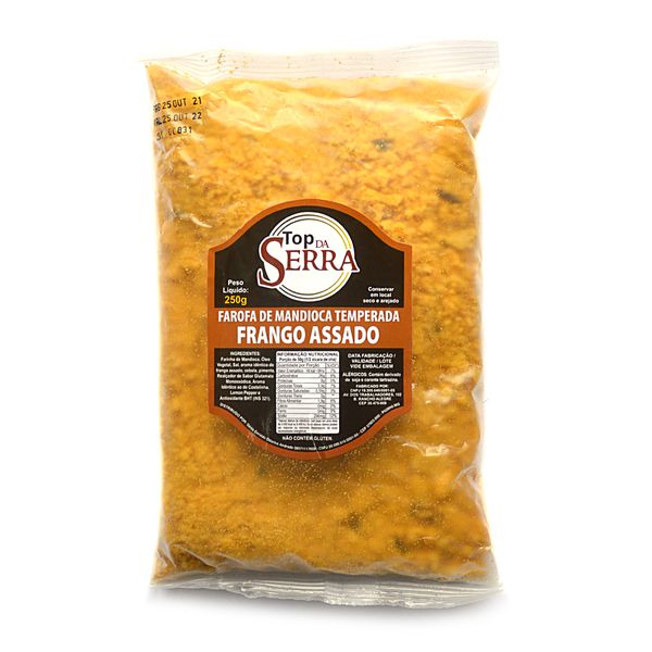 Farofa De Mandioca Temperada Frango Assado 250g