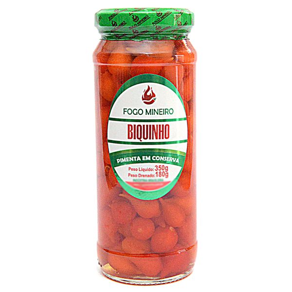 Pimenta Biquinho Em Conserva Fogo Mineiro