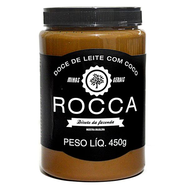Doce De Leite Rocca Com Coco 450g