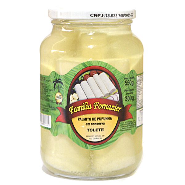 Palmito Pupunha 550g