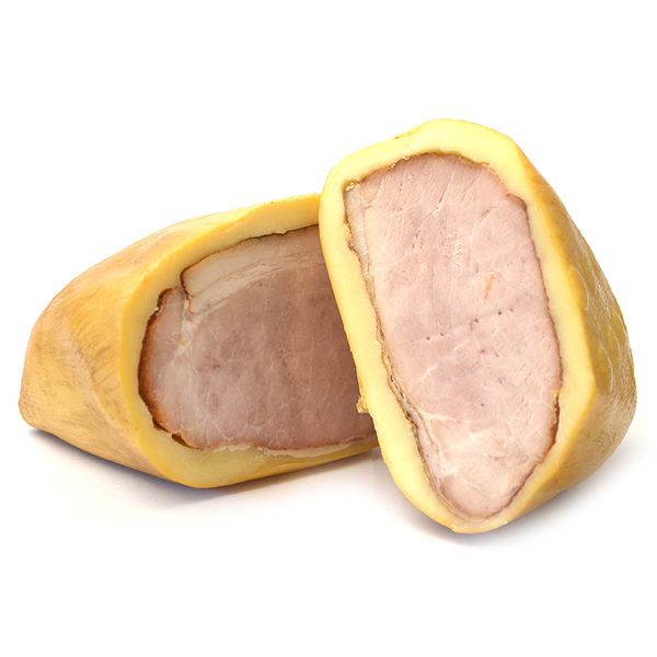 Queijo Provolone Defumado Recheado com Picanha Suína