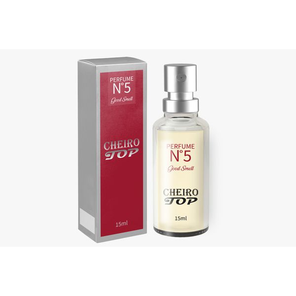 Perfume Good Smell nº 5 ( ref. Good Girl) Feminino Original Cheiro Top Fragrância Importada 15ml = CAZO