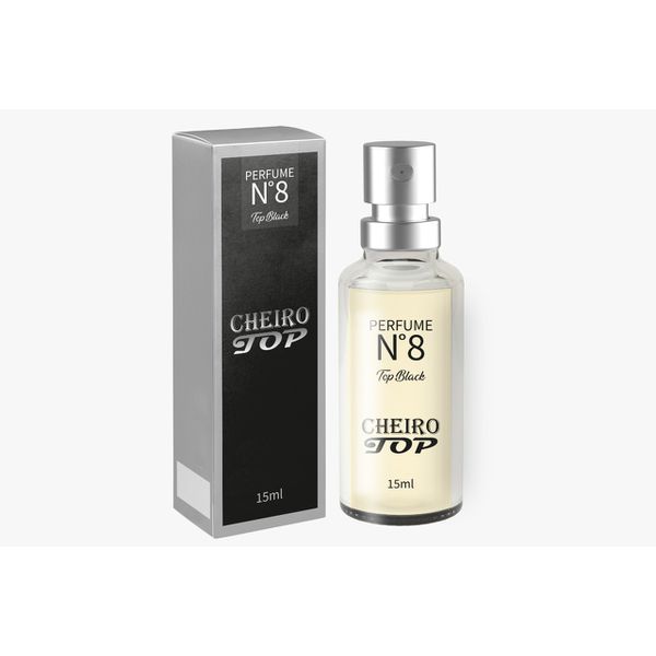 Perfume Top Black nº 8 ( ref. Ferrari Black) Masculino Original Cheiro Top Fragrância Importada 15ml = CAZO 28