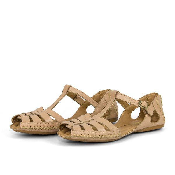 Sandalia Sapatilha Feminino Top Franca Shoes Moleca Nude