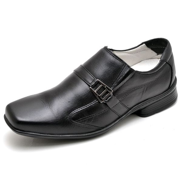 Sapato Social de Conforto Masculino Anatomico Preto