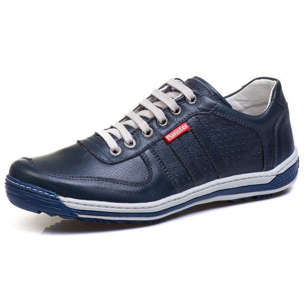 Sapatênis Casual Conforto Masculino Top Franca Shoes Marinho