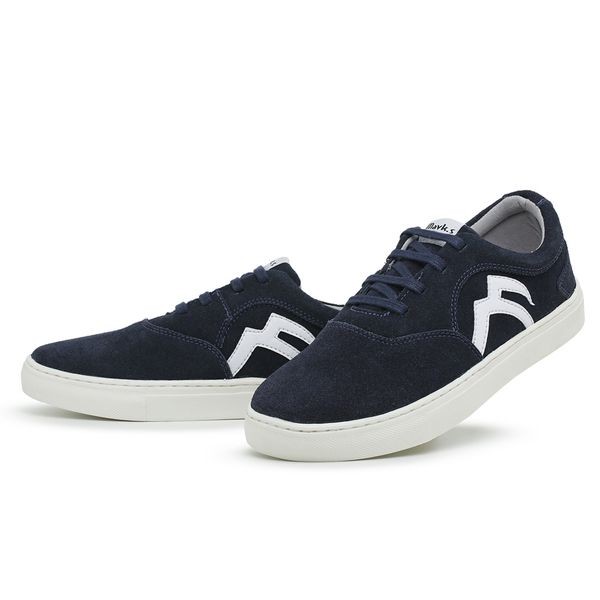 Sapatênis Masculino Casual Skatista Top Franca Shoes Azul