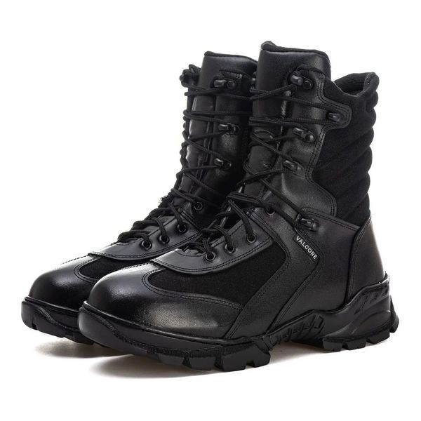 Bota Coturno Cat em Couro - Militar [PREMIUM]