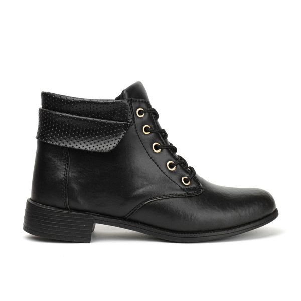 Bota Botinha Feminina Coturno Cano Curto Baixo Moda Inverno Lançamento Leve e Confortavel